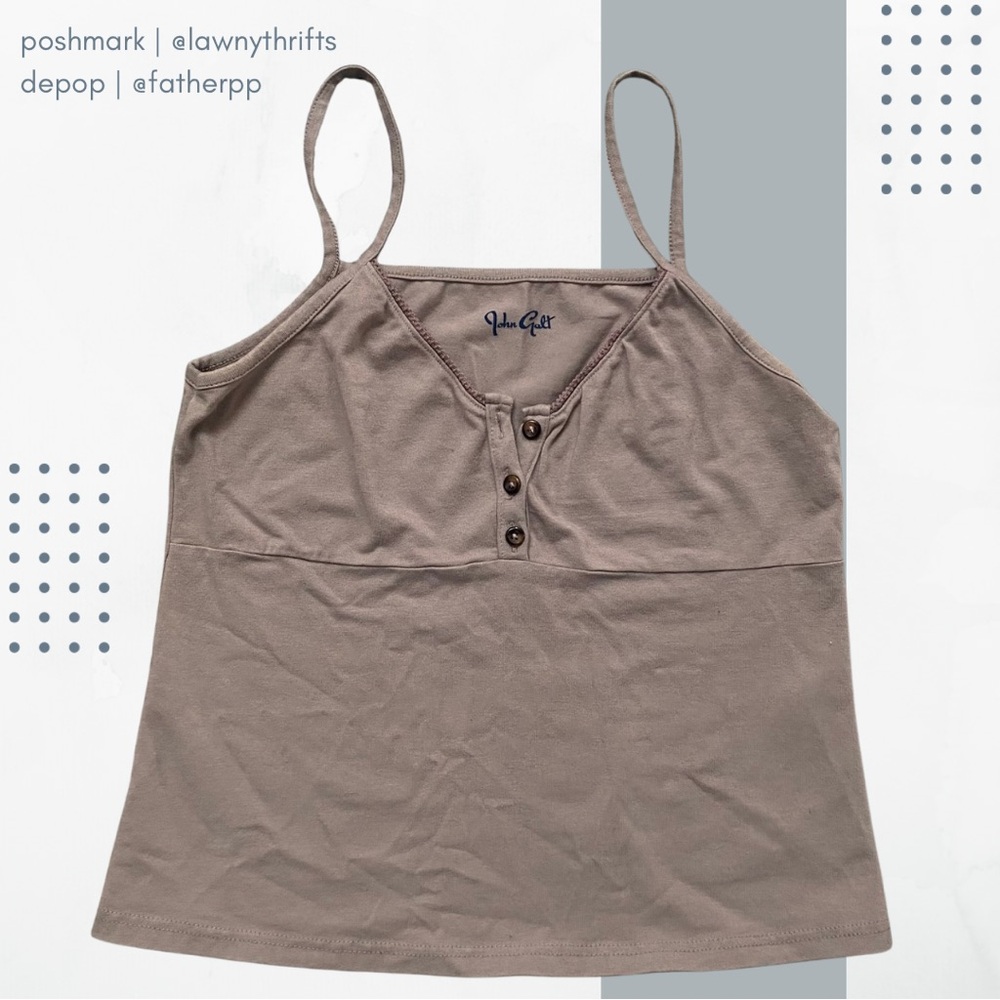 John Galt Women's One Size Cami Top Cottagecore